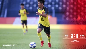泰港3-0广州队